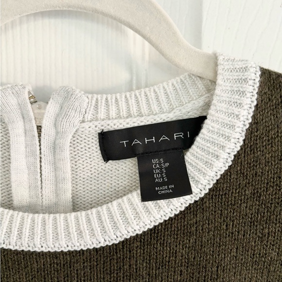 Tahari Color Block Sweater - Picture 3 of 3